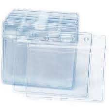 Polypropylene Visitor Badge Cover Without Clip (Pkt of 100 Pcs)
